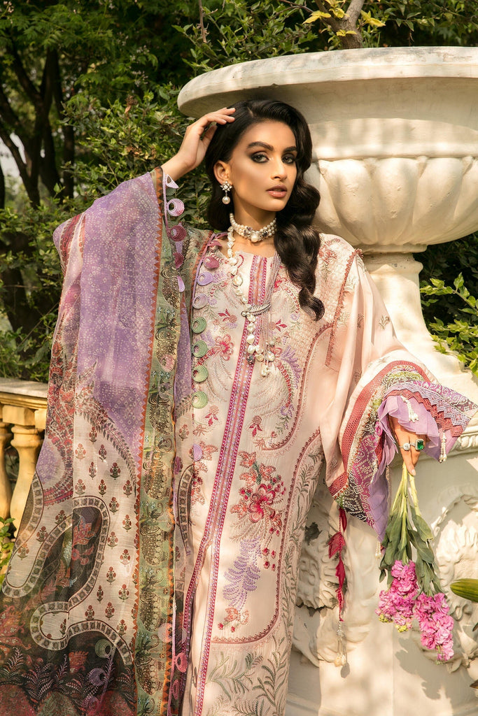 Shiza Hassan Izel Luxury Lawn Collection 2022 – 1-A Faye