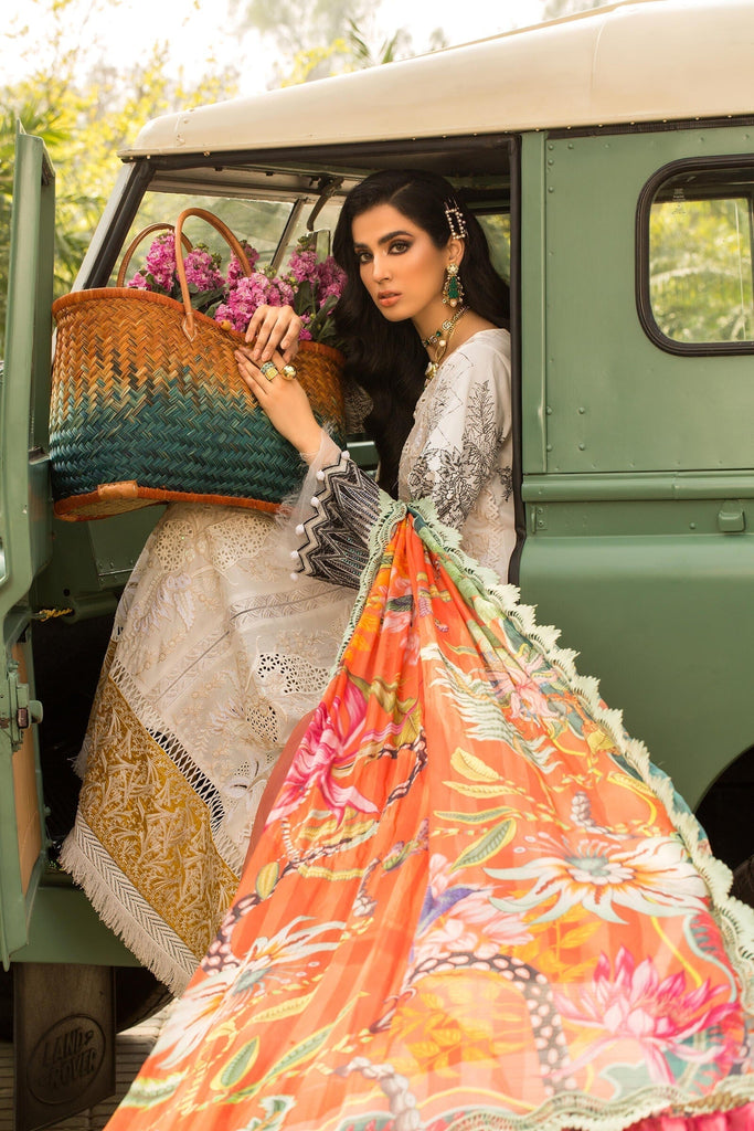 Shiza Hassan Izel Luxury Lawn Collection 2022 – 2-B Lyra