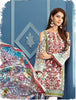 Gul Ahmed Summer 2017 - Light Green 3 PC Embroidered Trencia Satin Silk Dress SS-116