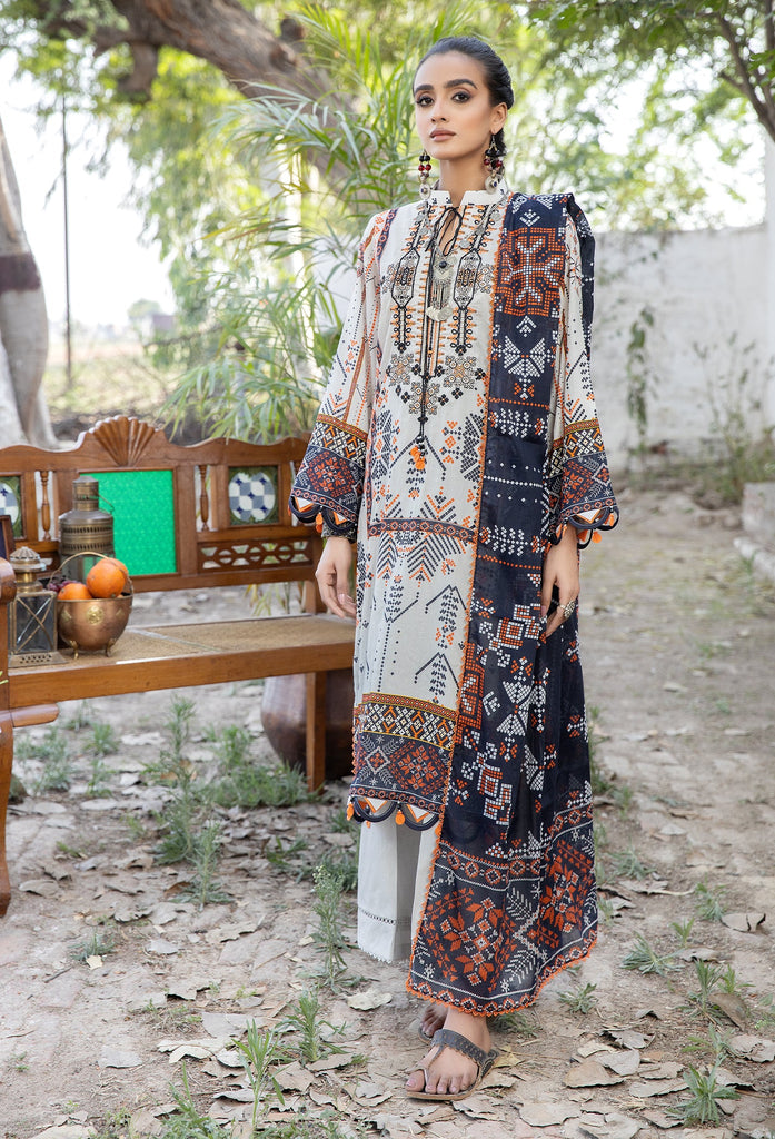 Adan's Libas Summerkari Lawn Collection – 5100