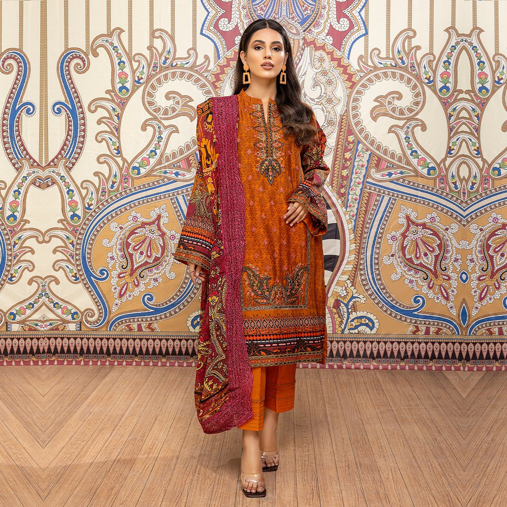 Adan's Libas Talab 3PC Lawn Pret/Stitched Collection  – DN09