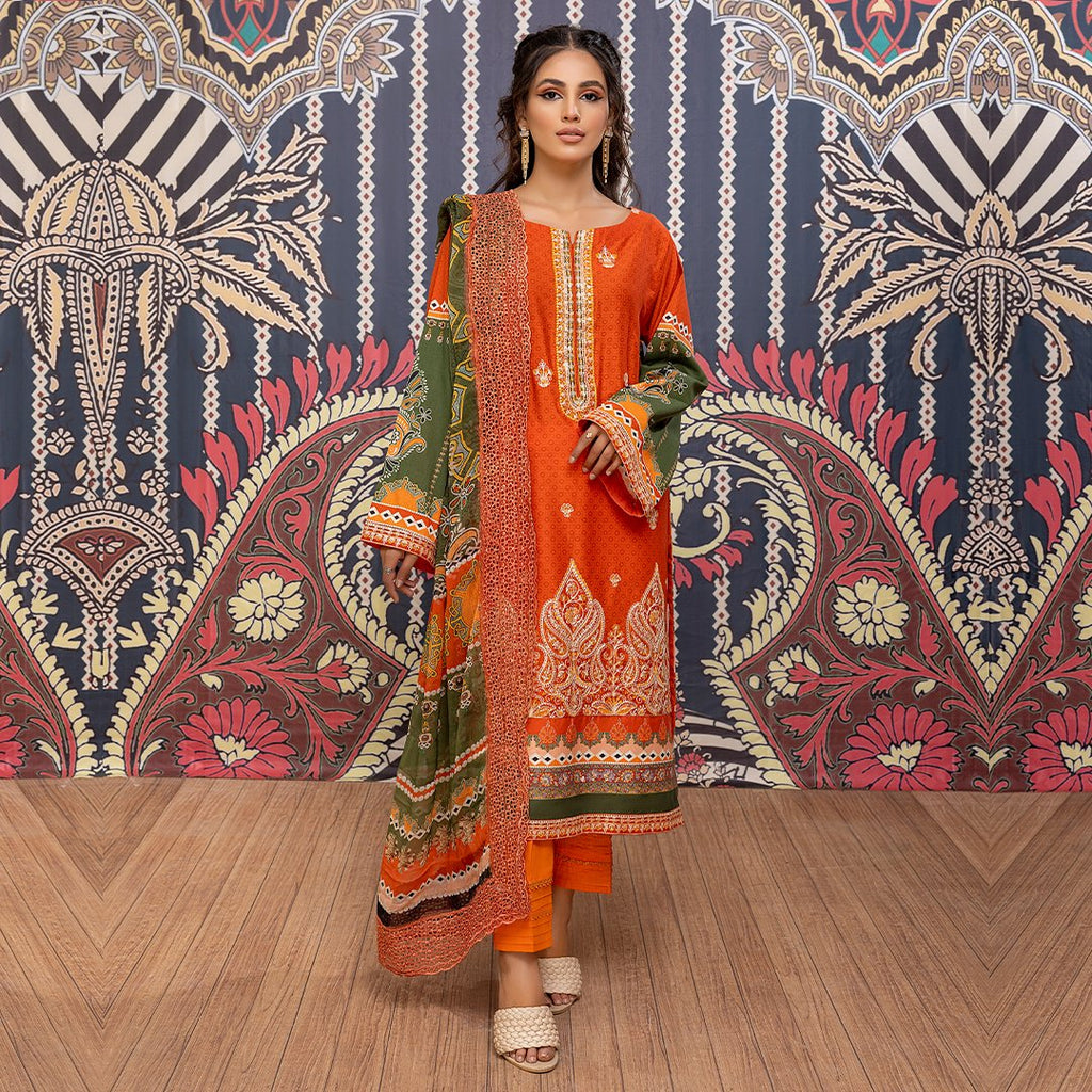 Adan's Libas Talab 3PC Lawn Pret/Stitched Collection  – DN05