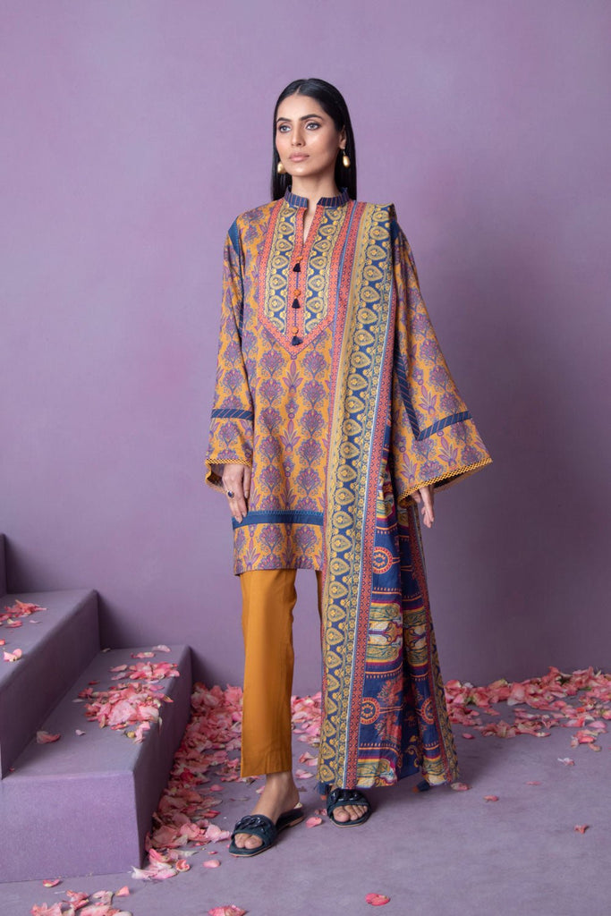 Sapphire- 3Pc Printed Lawn Suit U3DAYZ22V127