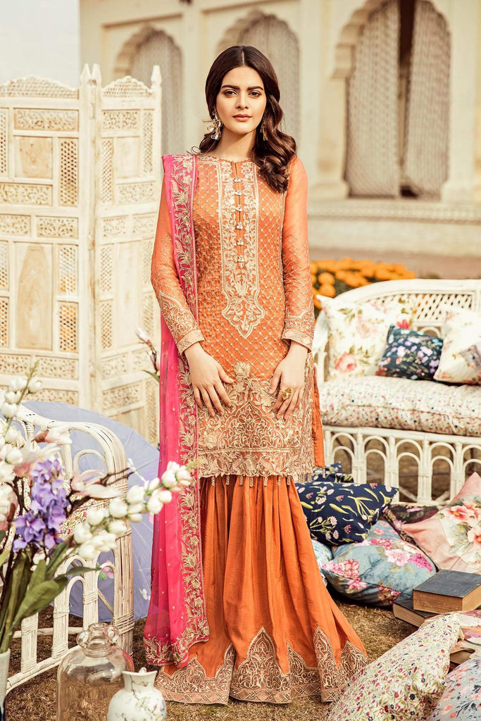 Imrozia Embroidered Chiffon Nostalgic Climax Collection 2019 – 09 - The Tigress Fleur