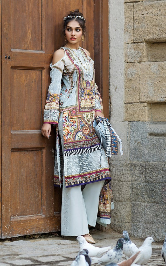 Threads & Motifs Luxury Lawn Collection 2019 – Design - 5612