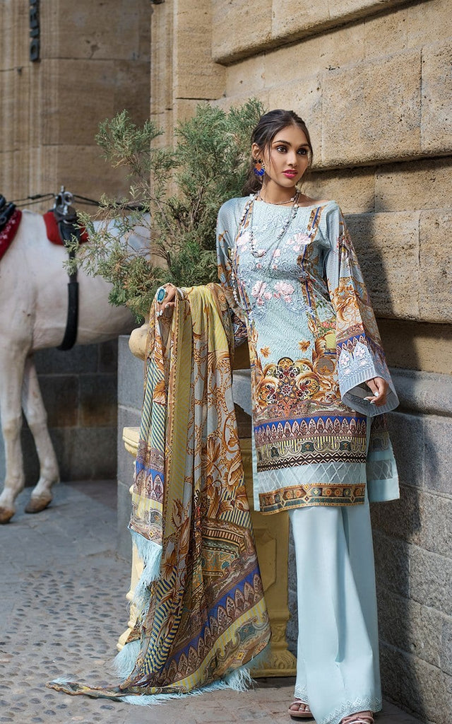 Threads & Motifs Luxury Lawn Collection 2019 – Design - 5604