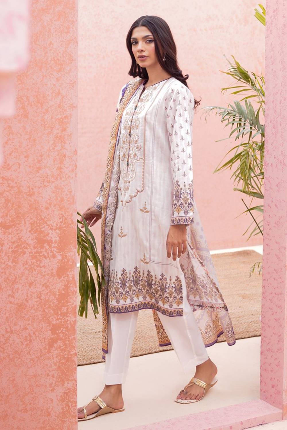 Zellbury Spring/Summer 2023 – 3PC Printed and Embroidered Lawn 
