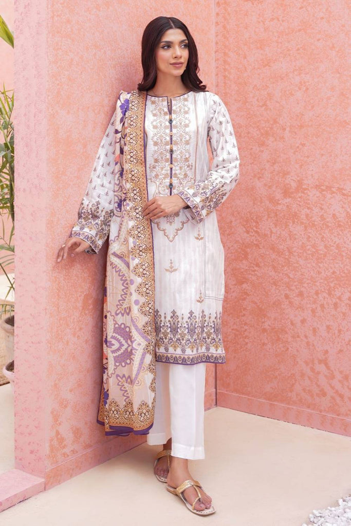 Zellbury Spring/Summer 2023 – 3PC Printed and Embroidered Lawn – WUSXE30170