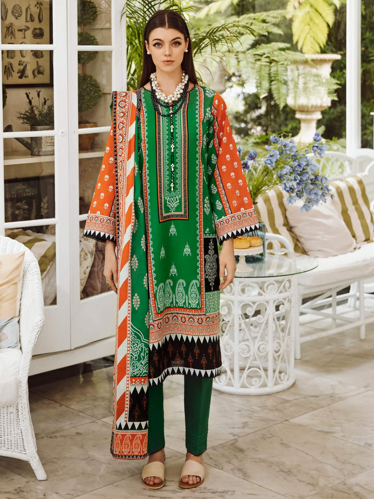 Zellbury Winter Printed Khaddar 2Pc Suit WUW23X20657