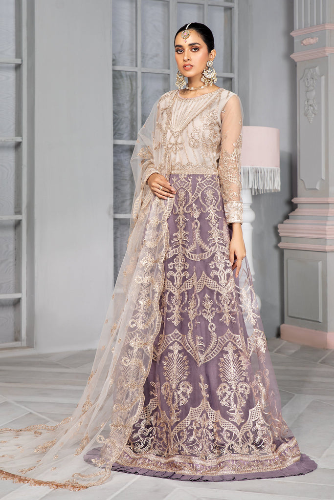 Zarif Bahaar Luxury Formal Collection – MAUVE