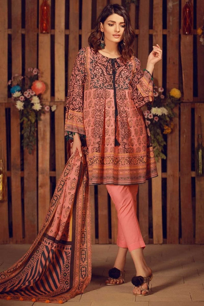 Khaadi Summer Lawn Collection 2018 Vol-2 – A18211 Pink