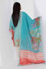 Khaadi Mid Summer Lawn Collection 2018 – A18302 Turquoise 3Pc
