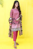 Khaadi Tropical Escape Lawn Collection 2018 – B18102 Pink 3Pc