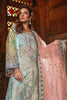 MARIA.B MBROIDERED Heritage Eid Collection 2019 – Powder Blue & Coral (BD-1705)