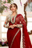 MARIA.B MBROIDERED Eid Collection 2021 – Deep red and Beige (BD-2107)