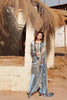 Gul Ahmed Summer Premium Collection  – Blue 3 Pc Embroidered Chiffon C-506