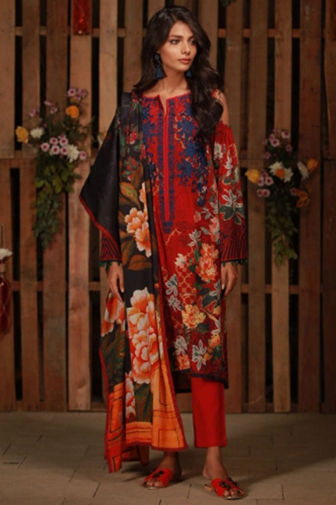 Khaadi Summer Lawn Collection 2018 Vol-2 – C18204 Red