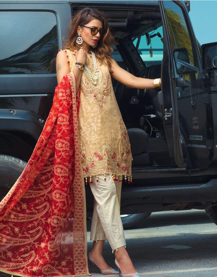 Rang Rasiya Carnation Lawn Collection 2018 – 1018 A