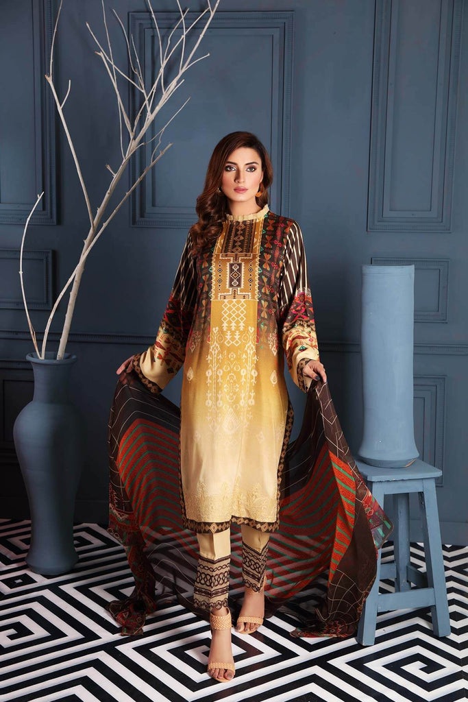 Charizma Combinations Embroidered Linen Collection – Essence CCW-02