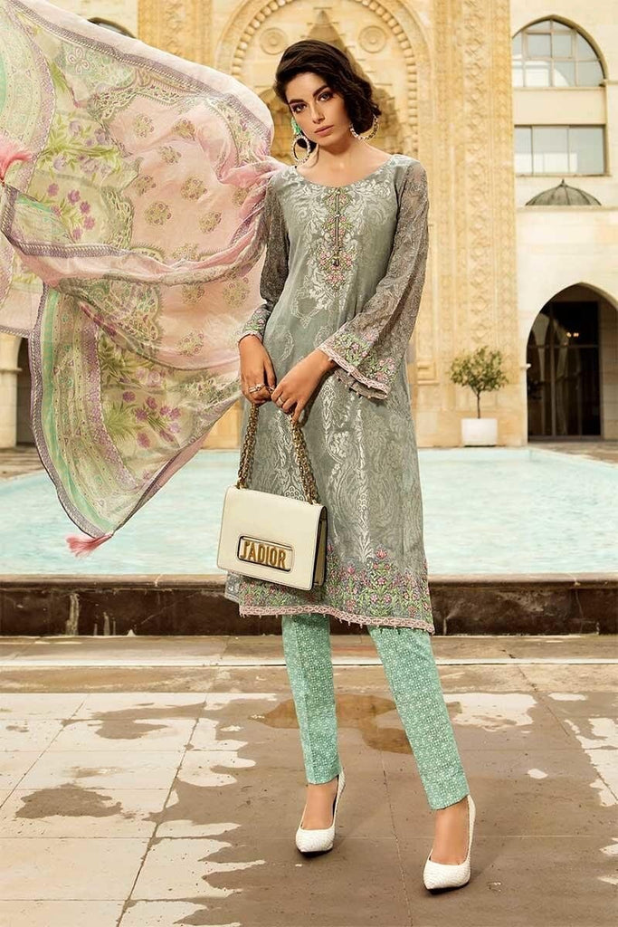 MARIA.B. Voyage Á Luxe Spring/Summer Lawn Collection 2019 – 1902-B