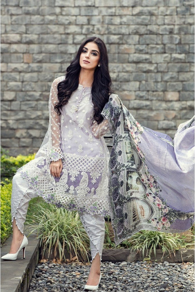 MARIA.B EID Lawn Collection '16 – Lilac D-303 - YourLibaas

