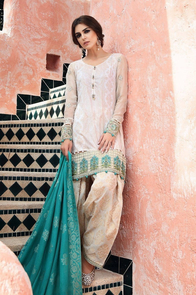 MARIA.B Eid Lawn Collection 2017 – D-406 Off White