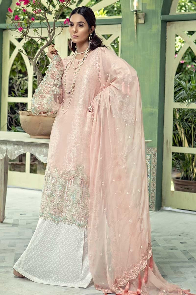 MARIA.B. Eid Lawn Collection 2018 – D-502 Pastel Pink