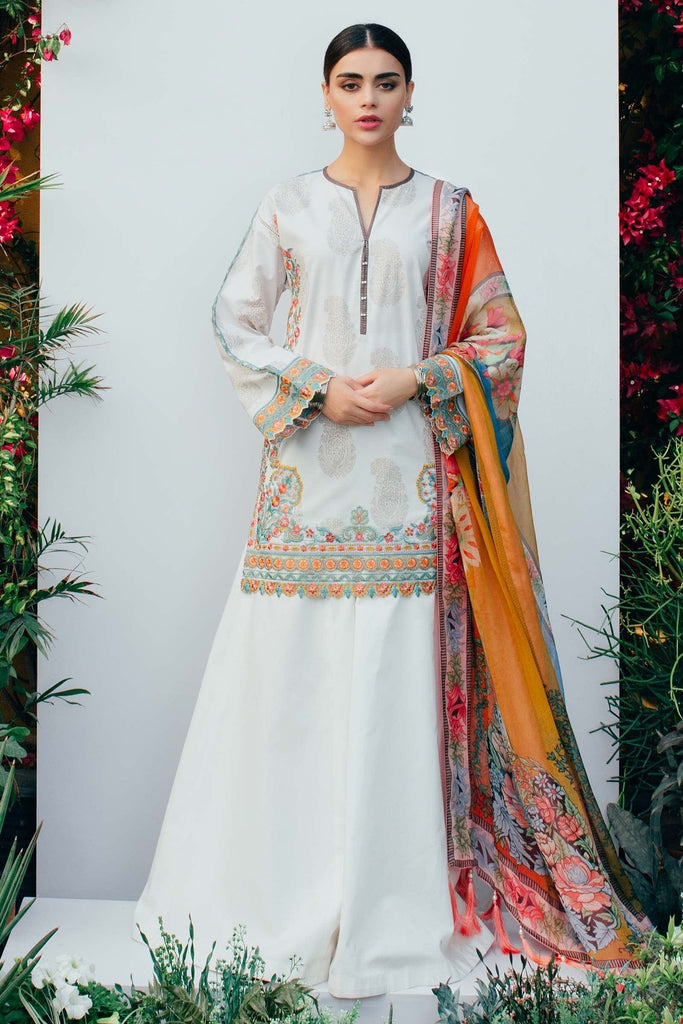 Zara Shahjahan Spring/Summer Lawn Collection 2018 – Falak D-ZSJ04