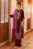 Gul Ahmed Noor-e-Chashm Embroidered Velvet Suit with Embroidered & Hand Embellished Dupatta NS-22031