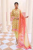 Gul Ahmed  Aangan Collection – 3PC Satin Digital Printed Suit with Silk Dupatta DS-22003