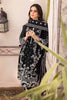 Gul Ahmed Monochrome Black & White – 3PC Unstitched Embroidered Lawn Suit B-32036