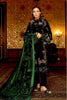 MARIA.B. Linen Winter Collection '21 – DL-907-Black and Emerald Green