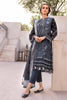 Gul Ahmed Monochrome Black & White – 3PC Unstitched Embroidered Lawn Suit with Denting Lawn Dupatta DN-32104