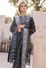 Gul Ahmed Monochrome Black & White – 3PC Unstitched Embroidered Lawn Suit with Denting Lawn Dupatta DN-32104