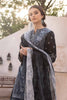 Gul Ahmed Monochrome Black & White – 3PC Unstitched Embroidered Lawn Suit with Denting Lawn Dupatta DN-32104