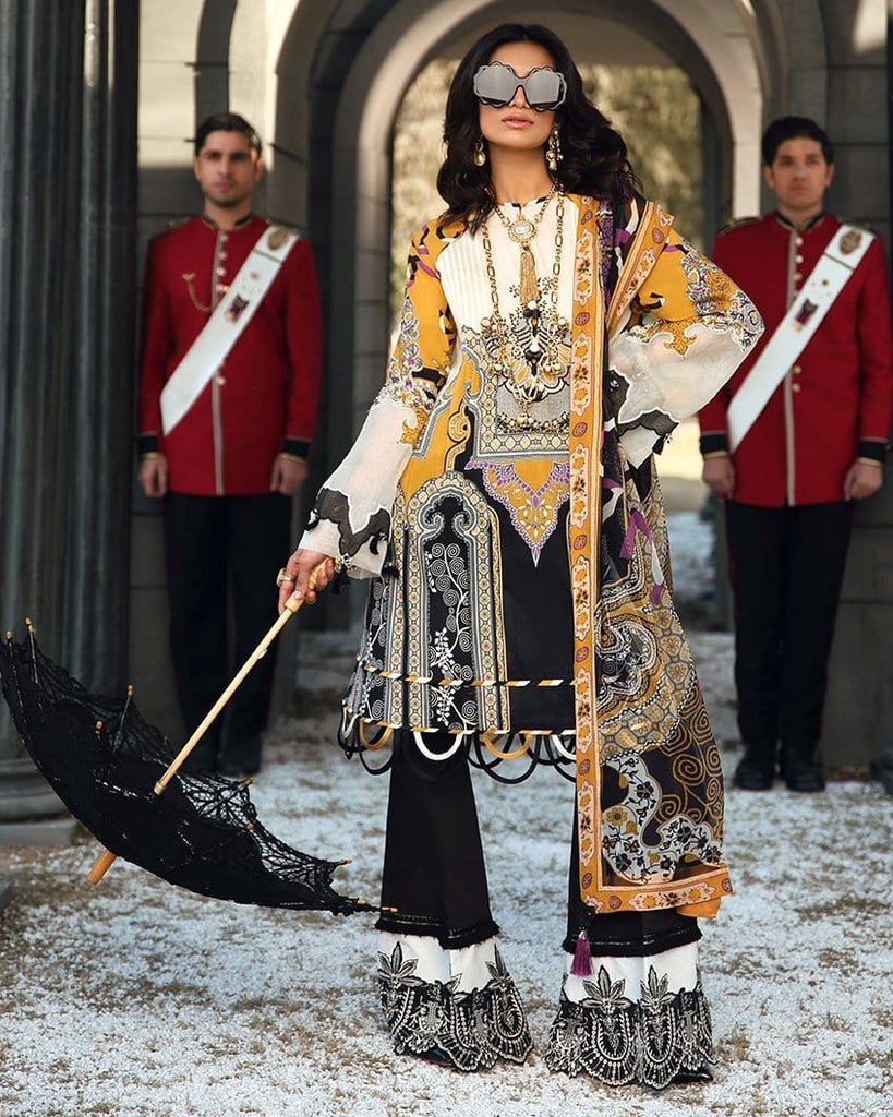 Zaha's Wonderland Spring/Summer Lawn Collection 2019 – 05B -Livia