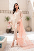 MARIA.B Eid Lawn Collection 2021 – EL-21-05-Off White and Peach