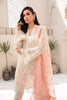 MARIA.B Eid Lawn Collection 2021 – EL-21-05-Off White and Peach