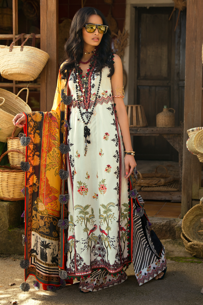 Élan Luxury Lawn Collection 2019 – EL-13 B (ENCANTADA)