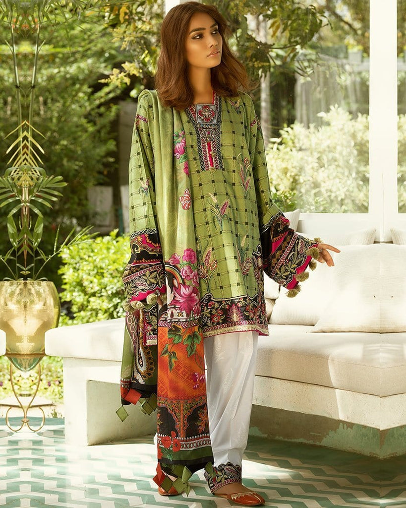 Zaha Fayroz Festive Lawn Collection 2019 – Niloufer (ZF-14)