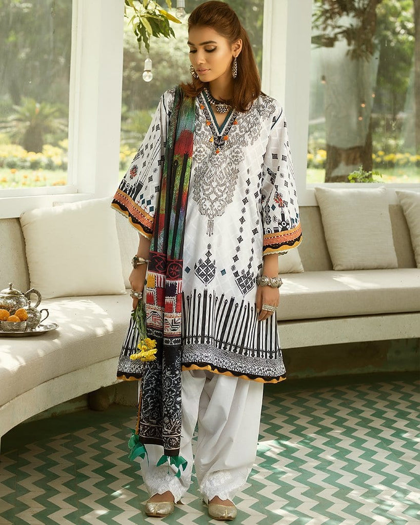 Zaha Fayroz Festive Lawn Collection 2019 – Azara (ZF-13)