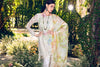 Gul Ahmed Festive Jewelled Collection 2018 – Off White 3 Pc Blended Chiffon FE-84