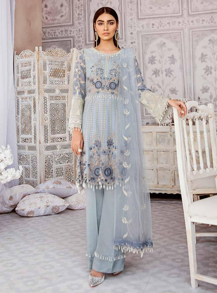 Flossie Pret/Stitched Formal Collection – FC-07 Blue Moon