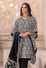 Gul Ahmed Monochrome Black & White – 3PC Unstitched Printed Lawn Suit B-32027