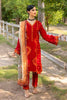 Gul Ahmed Pre-Fall – 3PC Embroidered Silk Suit with Digital Printed Silk Dupatta SSM-32035