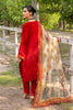 Gul Ahmed Pre-Fall – 3PC Embroidered Silk Suit with Digital Printed Silk Dupatta SSM-32035