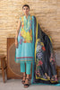 Gul Ahmed 2023 – 3PC Digital Printed Cambric Suit with Stripe Chiffon Dupatta ST-32016