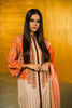 AlKaram Winter Collection 2019 – 3 Piece Embroidered Khaddar Suit with Khaddar Dupatta – FW-01-19-Orange