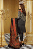 AlKaram Winter Collection 2019 – 3 Piece Printed Khaddar Suit with Printed Shawl – FW-15.1-19-Grey