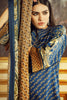 AlKaram Winter Collection 2019 – 3 Piece Printed Twill Viscose Suit with Printed Shawl – FW-16.1-19-Blue